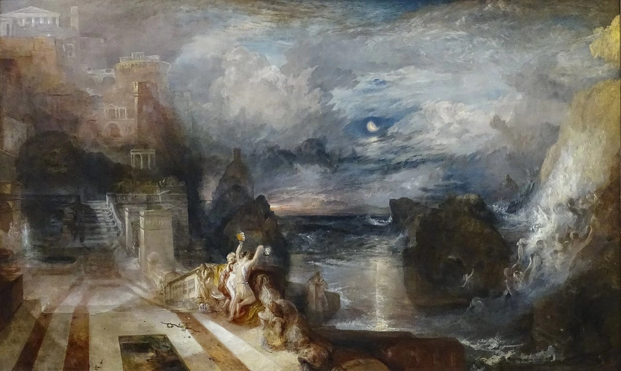 La separazione di Eroe e Leandro - dal greco di Musaeus, National Gallery, Londra
